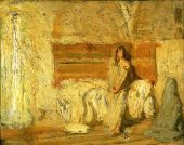 Study for the Annunciation 1898 By Henry Ossawa Tanner