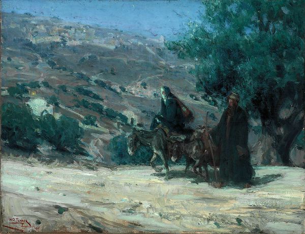 The Flight into Egypt 1899 | Oil Painting Reproduction