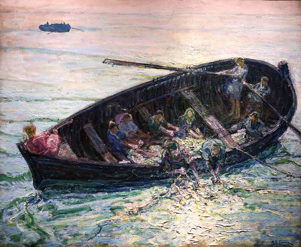 The Miraculous Haul of Fishes | Oil Painting Reproduction