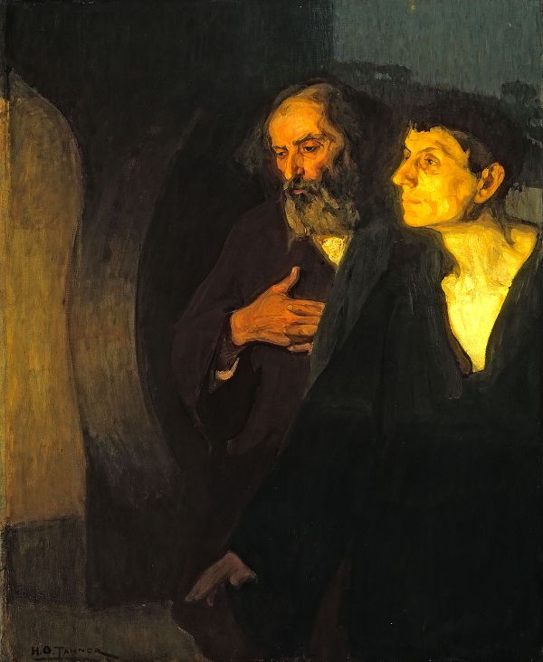 The Two Disciples at the Tomb 1906 | Oil Painting Reproduction
