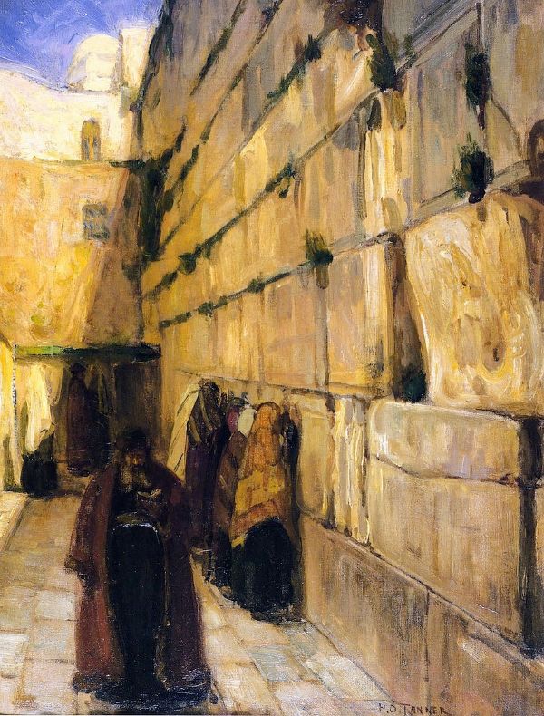 The Wailing Wall 1898 by Henry Ossawa Tanner | Oil Painting Reproduction