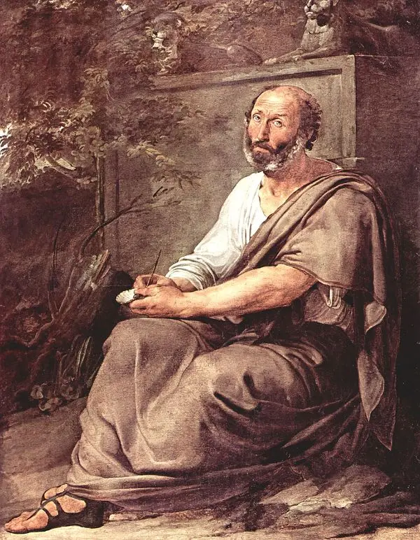 Aristoteles 1811 By Francesco Hayez