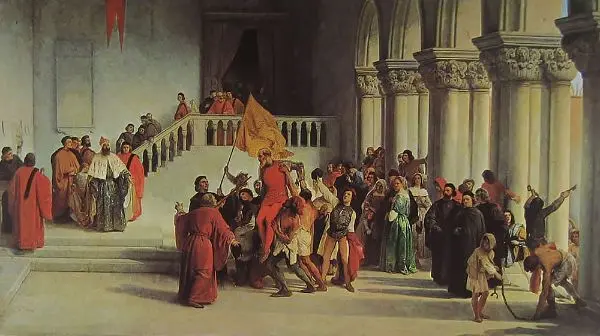 Liberation of Vittor Pisani 1840 By Francesco Hayez