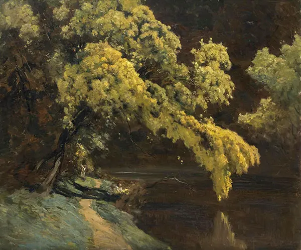Wattle Gatherers 1918 By Penleigh Boyd