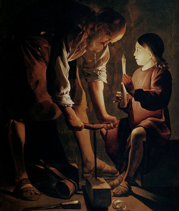 Saint Joseph the Carpenter | Oil Painting Reproduction
