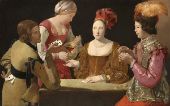 The Cheat with the Ace of Clubs 1630 By Georges de La Tour