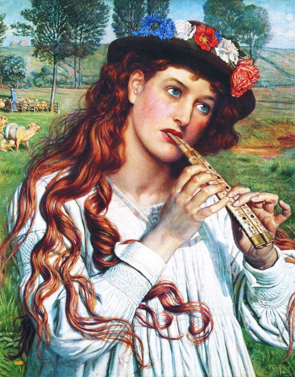Amaryllis by William Holman Hunt | Oil Painting Reproduction