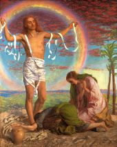 Christ and the two Marys By William Holman Hunt