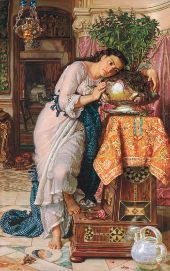 Isabella or the Pot of Basil By William Holman Hunt