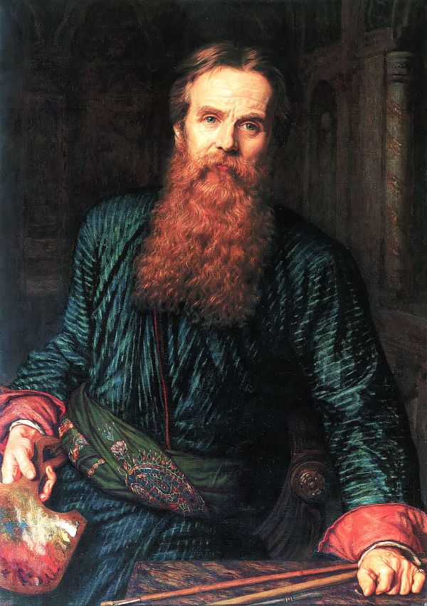 Self Portrait 1867 by William Holman Hunt | Oil Painting Reproduction