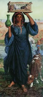 The Afterglow in Egypt By William Holman Hunt