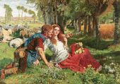 The Hireling Shepherd 1851 By William Holman Hunt
