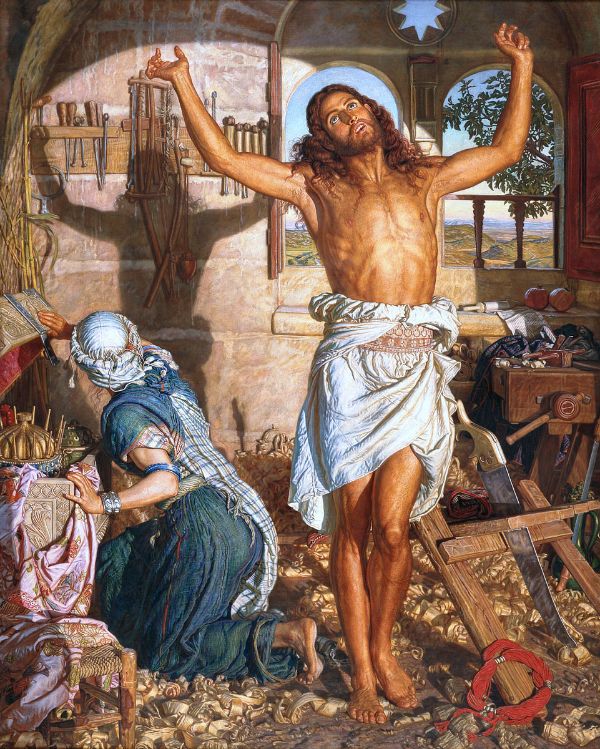 The Shadow of Death by William Holman Hunt | Oil Painting Reproduction
