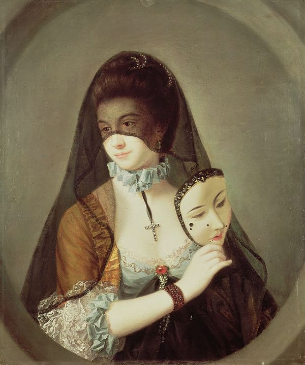 The Fair Nun Unmasked by Henry Morland | Oil Painting Reproduction