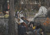 Jesus in Bethany By James Tissot