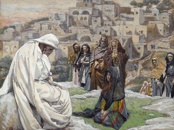 Jesus Wept by James Tissot | Oil Painting Reproduction