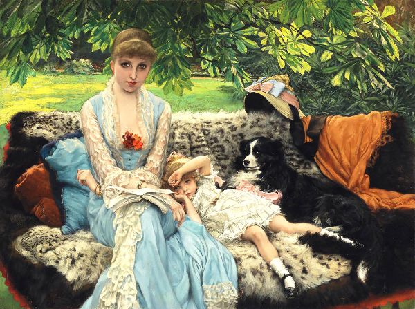 Quiet by James Tissot | Oil Painting Reproduction