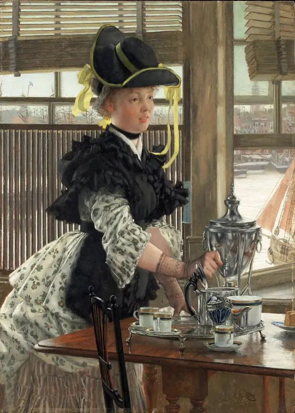 Tea 1872 By James Tissot