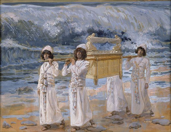 The Ark Passes over the Jordan by James Tissot | Oil Painting Reproduction