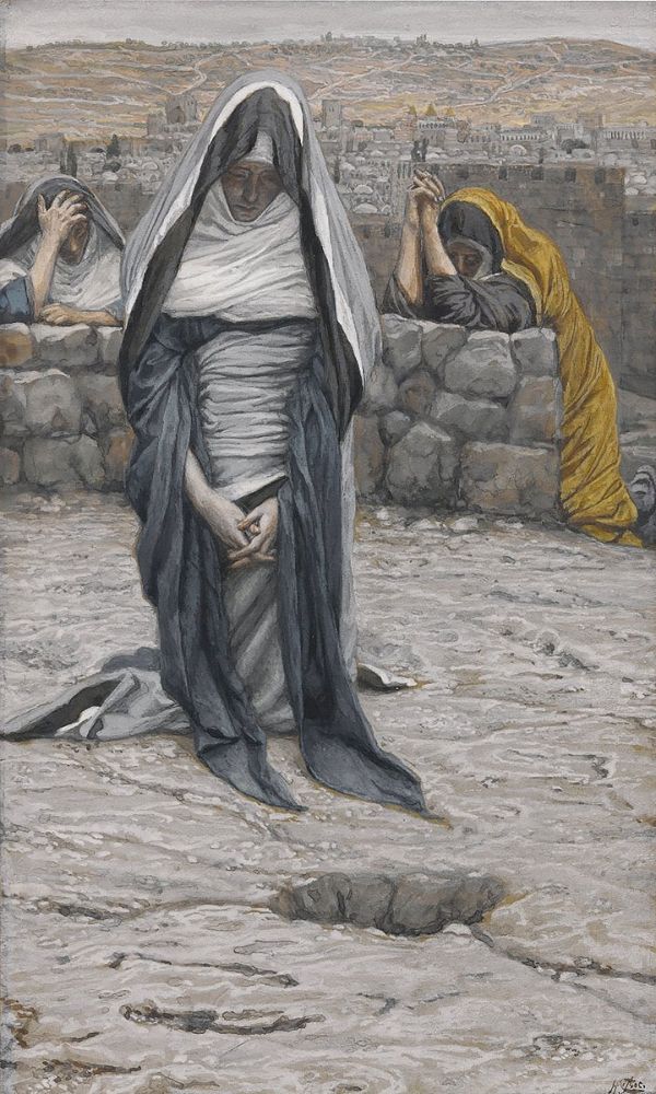 The Blessed Virgin in old Age by James Tissot | Oil Painting Reproduction