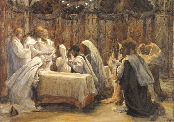 The Communion of the Apostles by James Tissot | Oil Painting Reproduction