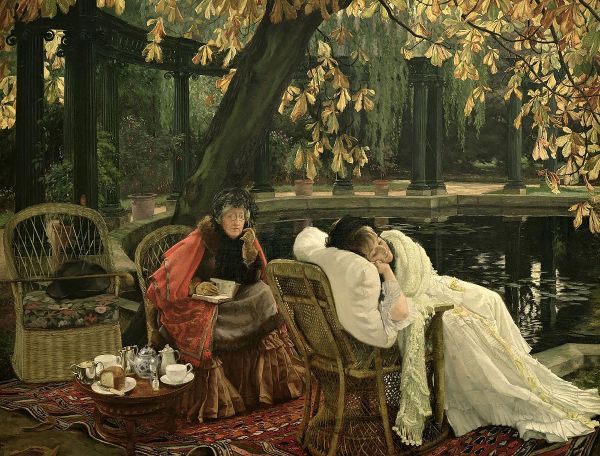 The Convalescent 1876 by James Tissot | Oil Painting Reproduction