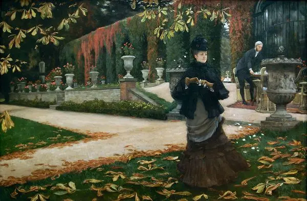 The Letter c1878 By James Tissot