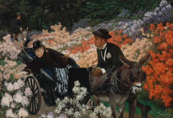 The Morning Ride by James Tissot | Oil Painting Reproduction