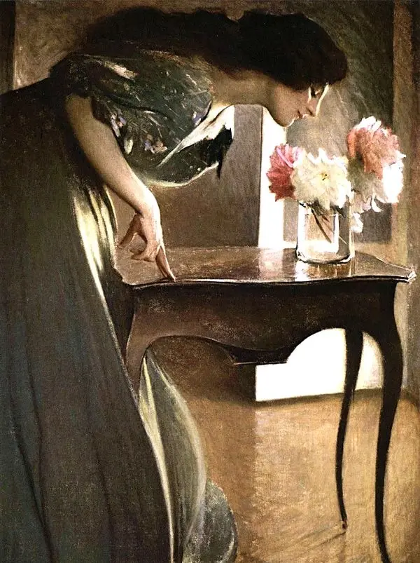 A Flower By John White Alexander