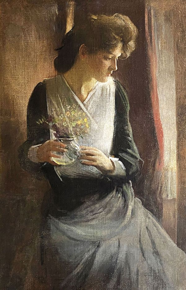 Contemplation by John White Alexander | Oil Painting Reproduction