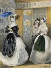 Fashion House 1896 By John White Alexander