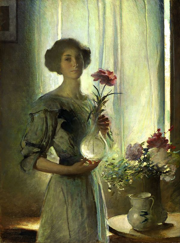 June c1911 by John White Alexander | Oil Painting Reproduction