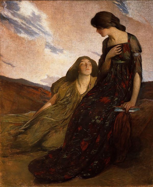 Memories 1903 by John White Alexander | Oil Painting Reproduction