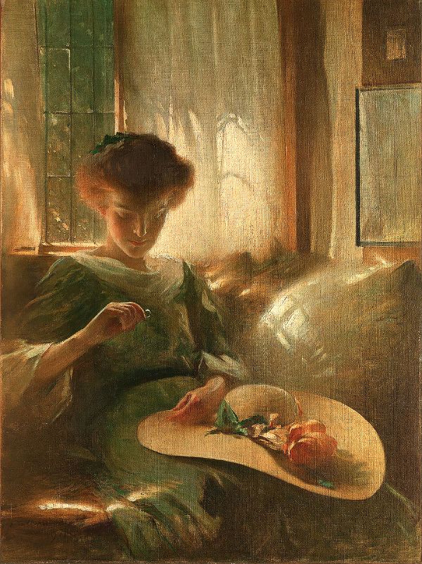 The Ring 1911 by John White Alexander | Oil Painting Reproduction