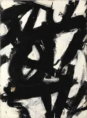 Composition c1950 By Franz Kline