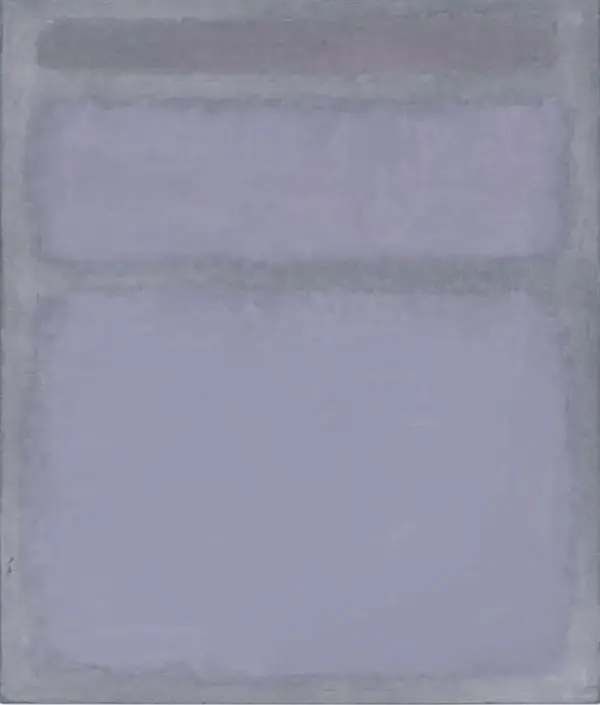 Lilac and Grey 2 By Mark Rothko (Inspired By)
