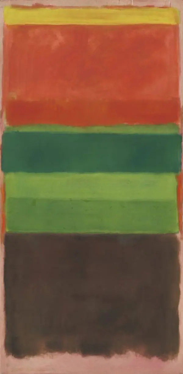 Untitled 1949A By Mark Rothko (Inspired By)