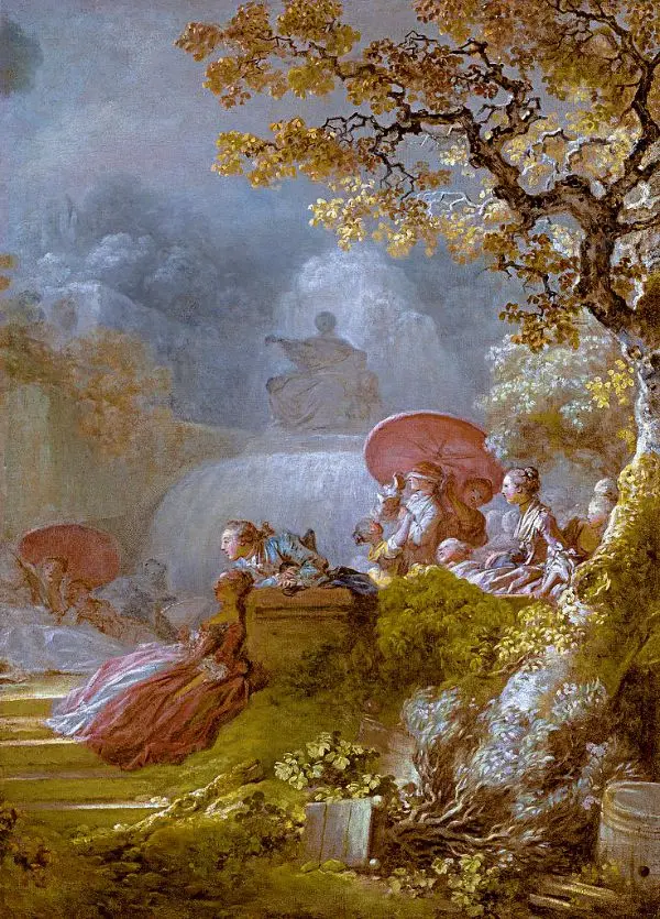 Blind Man's Bluff c1775 By Jean Honore Fragonard