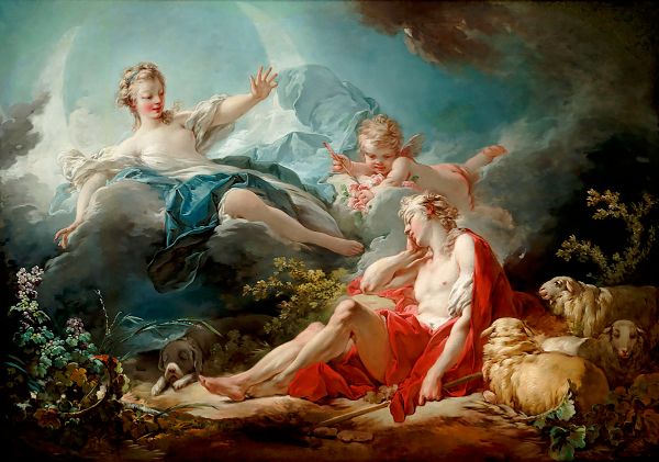 Diana and Endymion 1756 | Oil Painting Reproduction