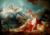 Diana and Endymion 1756 By Jean Honore Fragonard