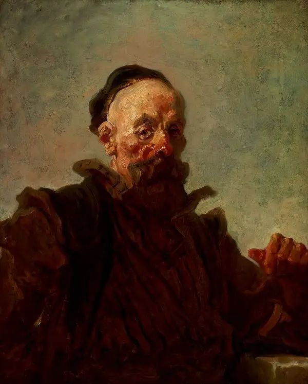 Portrait of a Man in Spanish Costume c1768 By Jean Honore Fragonard