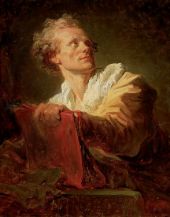 Portrait of a Young Artist By Jean Honore Fragonard