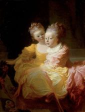 Sisters 1778 By Jean Honore Fragonard