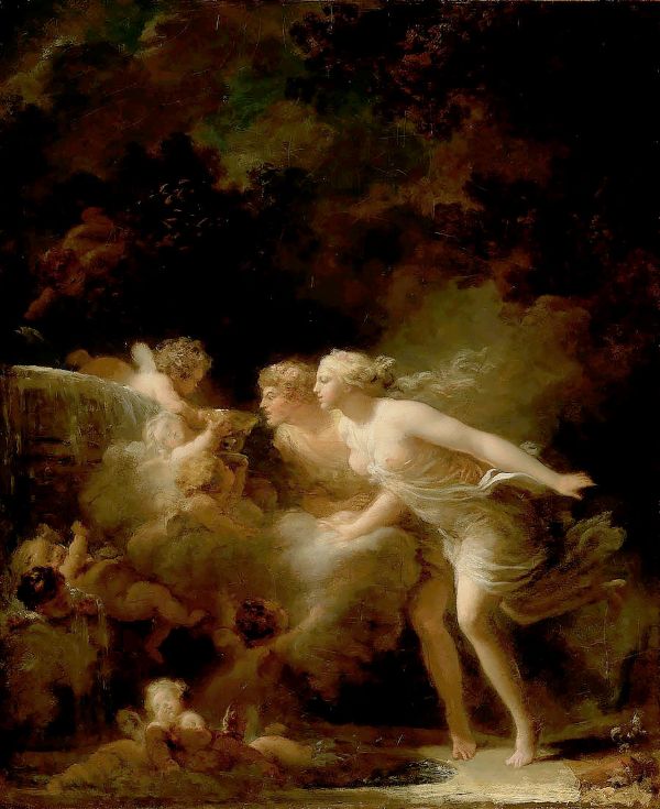 The Fountain of Love 1785 | Oil Painting Reproduction