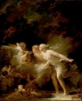 The Fountain of Love 1785 By Jean Honore Fragonard