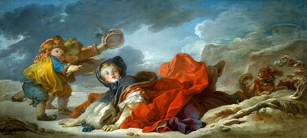 Winter by Jean Honore Fragonard | Oil Painting Reproduction