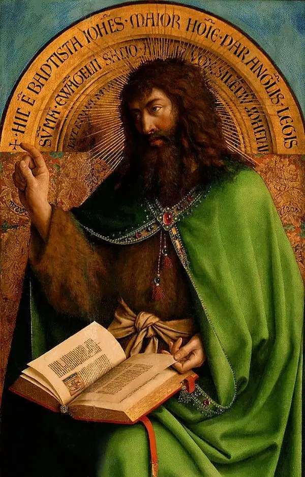 John the Baptist By Jan van Eyck