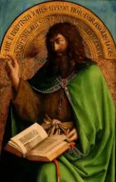 John the Baptist By Jan van Eyck