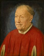 Portrait of Cardinal Albergati By Jan van Eyck