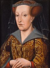 Portrait of Jacoba of Bavaria By Jan van Eyck
